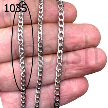תמונה של שרשרת סטיינסל סטיל גורמט מרווח 3 מ"מ (מטר)