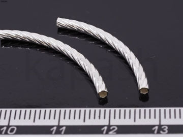 תמונה של צינור כסף מסובב 2X30 מ"מ (יח')