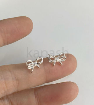 תמונה של פוסט כסף פפיון 8X11.5 מ"מ~ (יח')
