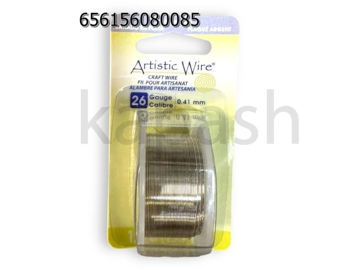 תמונה של ARTISTIC WIRE כסוף 0.4 מ"מ, 13.7 מטר באריזה