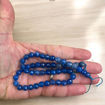 תמונה של אגט כחול עגול פסט 8 מ"מ