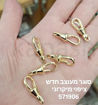 תמונה של מנעול שאקל טיפה מוארך 23 מ"מ אורך כולל לולאה (יח')