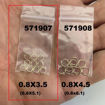 תמונה של לולאה גולדפילד סגורה 0.8X3.5 מ"מ (יח')